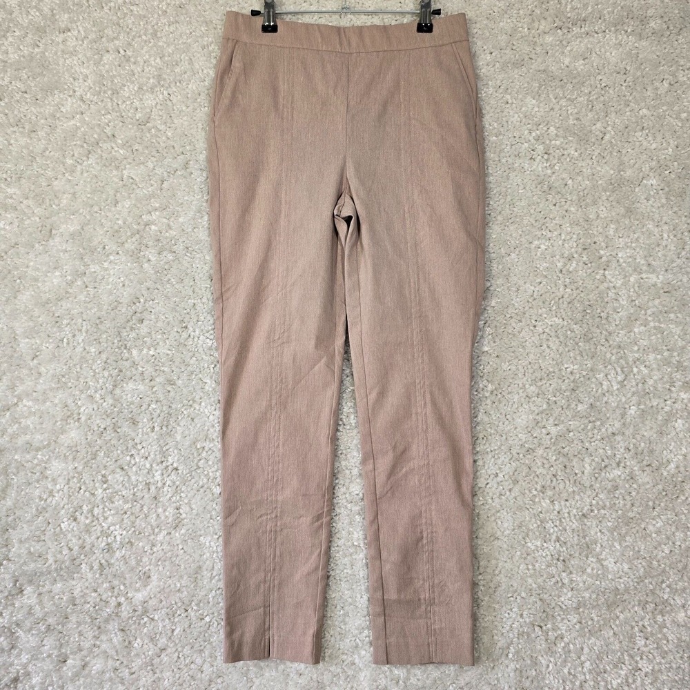Joseph Ribkoff Womens Amelia Pull On Crop Pants Size 6 Tapered Office Minimalist